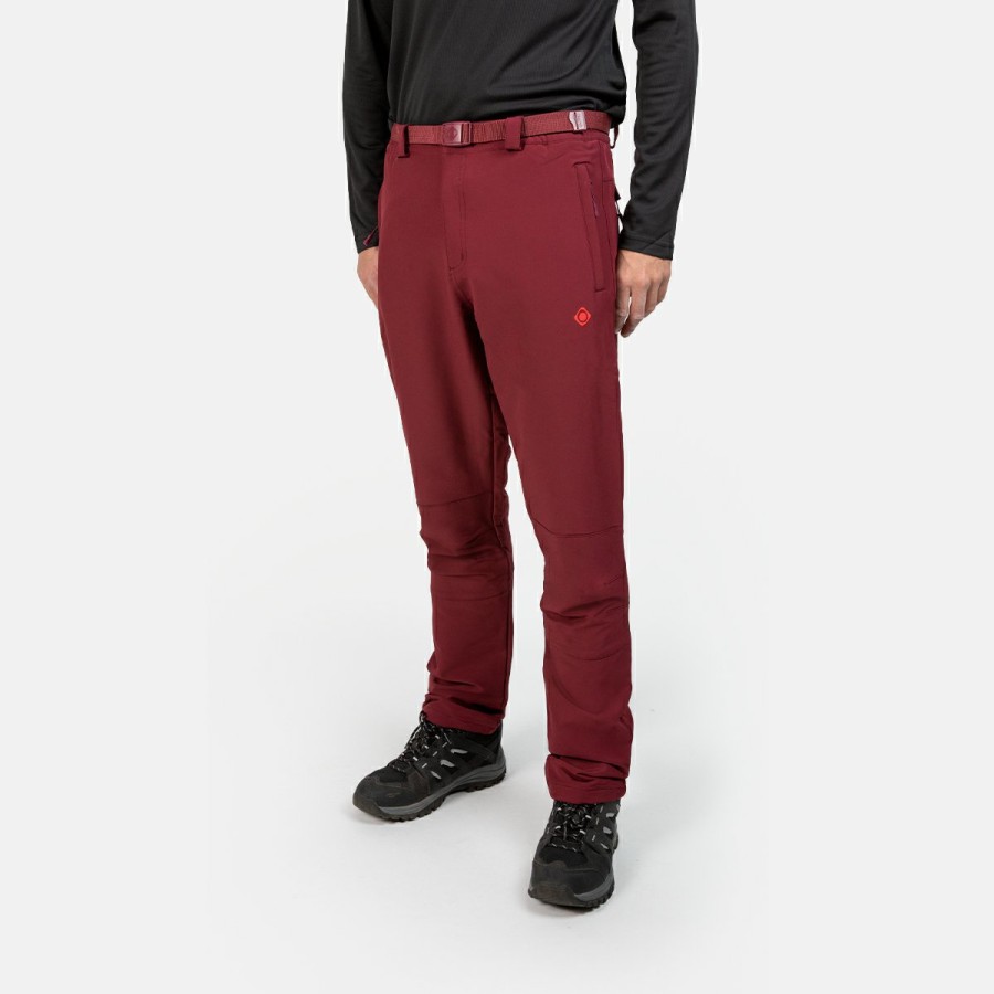 ACTIVIDAD Izas Trekking | Pantalon De Montana Rojo Hombre Invierno Chamonix M Fw