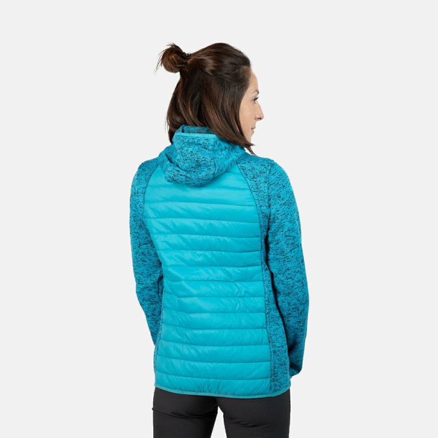 ACTIVIDAD Izas Trekking | Chaqueta Polar De Punto Turquesa Noya W