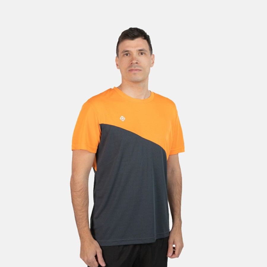 ACTIVIDAD Izas Activewear | Camiseta Tecnica Hombre Naranja Y Gris Abi M