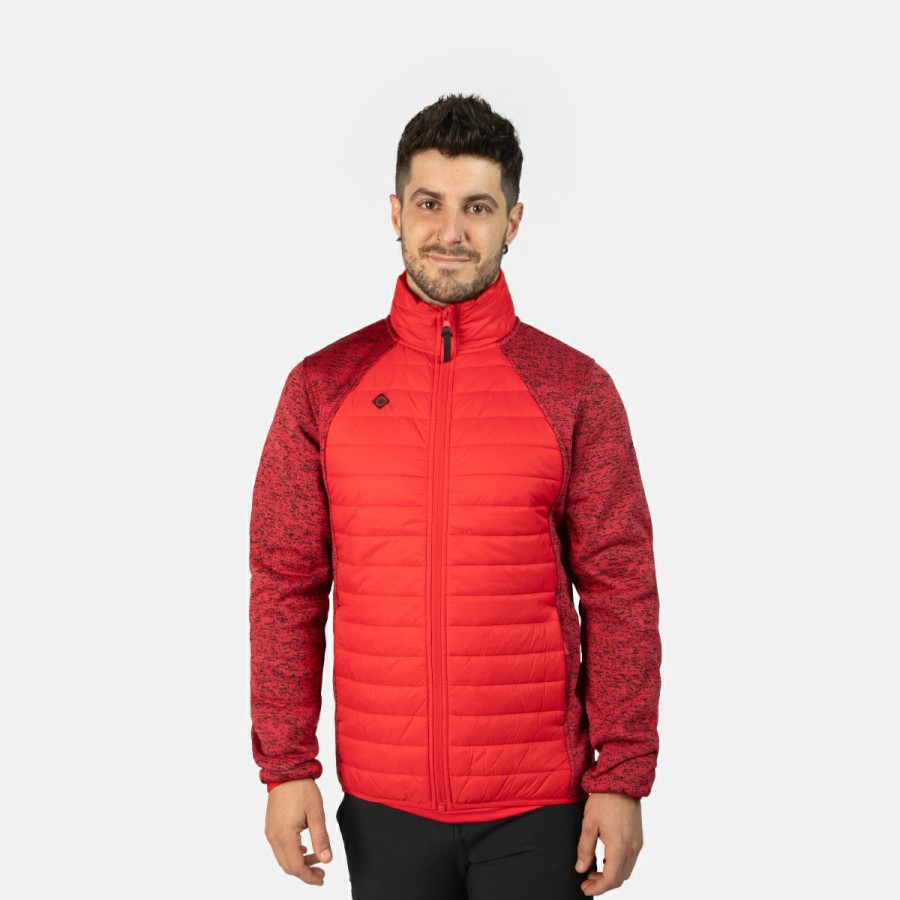 ACTIVIDAD Izas Trekking | Chaqueta Polar De Fibra Para Hombre Roja Noya M S/C