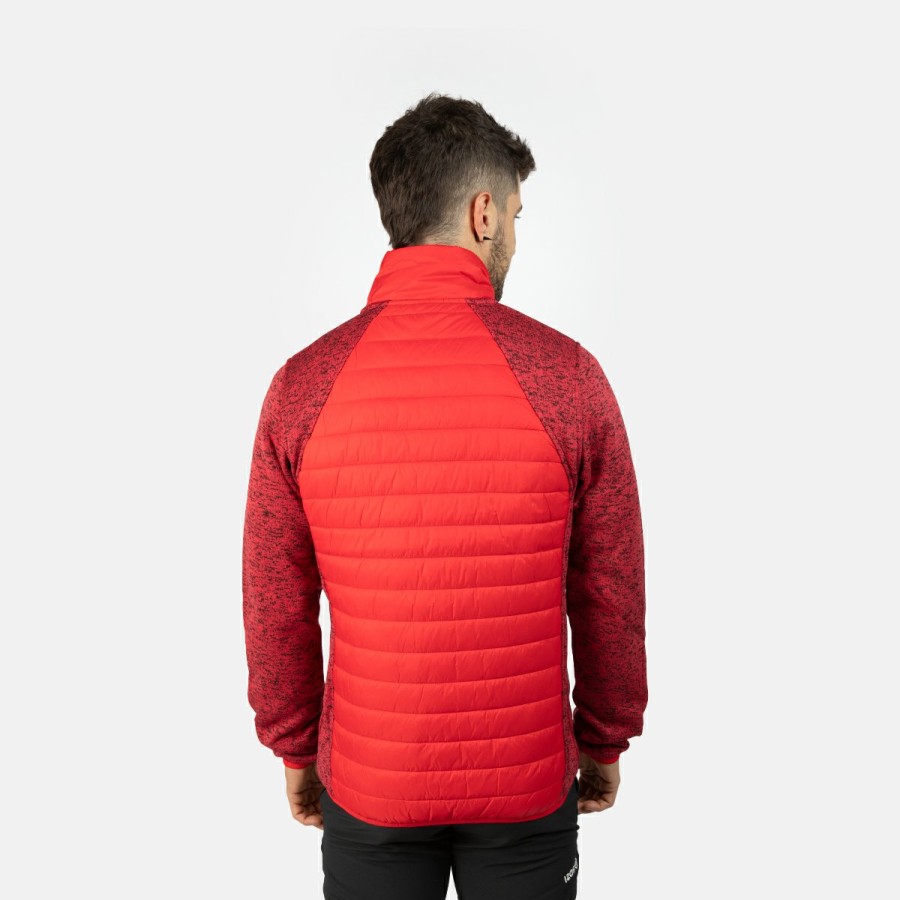 ACTIVIDAD Izas Trekking | Chaqueta Polar De Fibra Para Hombre Roja Noya M S/C