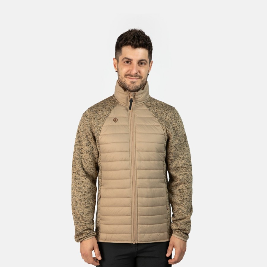 ACTIVIDAD Izas Trekking | Chaqueta Polar De Fibra Para Hombre Marron Noya M S/C