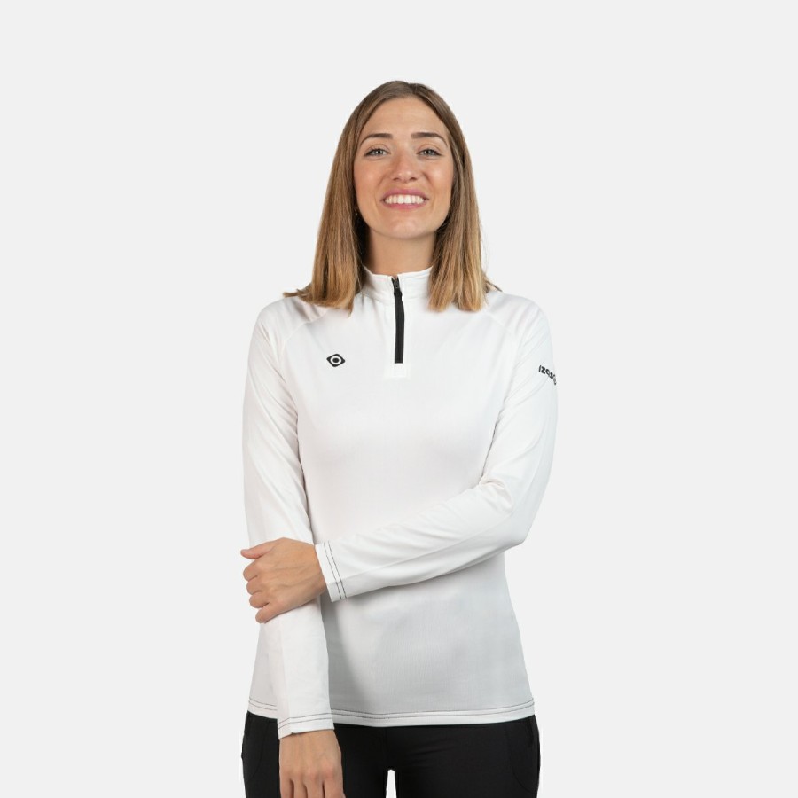 ACTIVIDAD Izas Trekking | Jersey Polar Blanco Mujer Gorner W