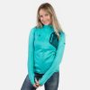 ACTIVIDAD Izas Trekking | Chaqueta Polar Stretch Verde Mujer Kanjut W