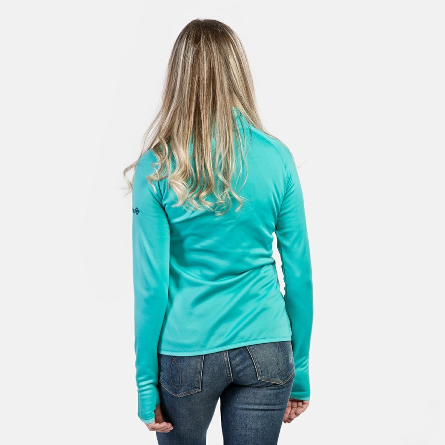 ACTIVIDAD Izas Trekking | Chaqueta Polar Stretch Verde Mujer Kanjut W