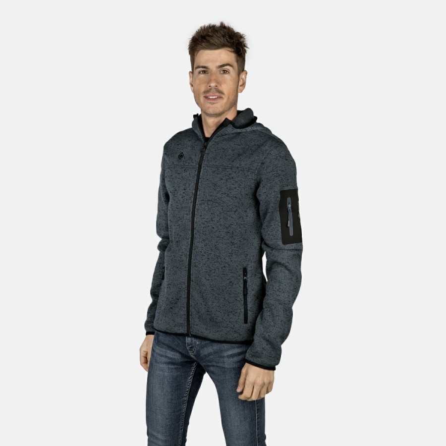 HOMBRE Izas Polares | Chaqueta Polar Gris Hombre Alder M