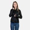 ACTIVIDAD Izas Trekking | Chaqueta Polar Stretch Negra Mujer Kanjut W