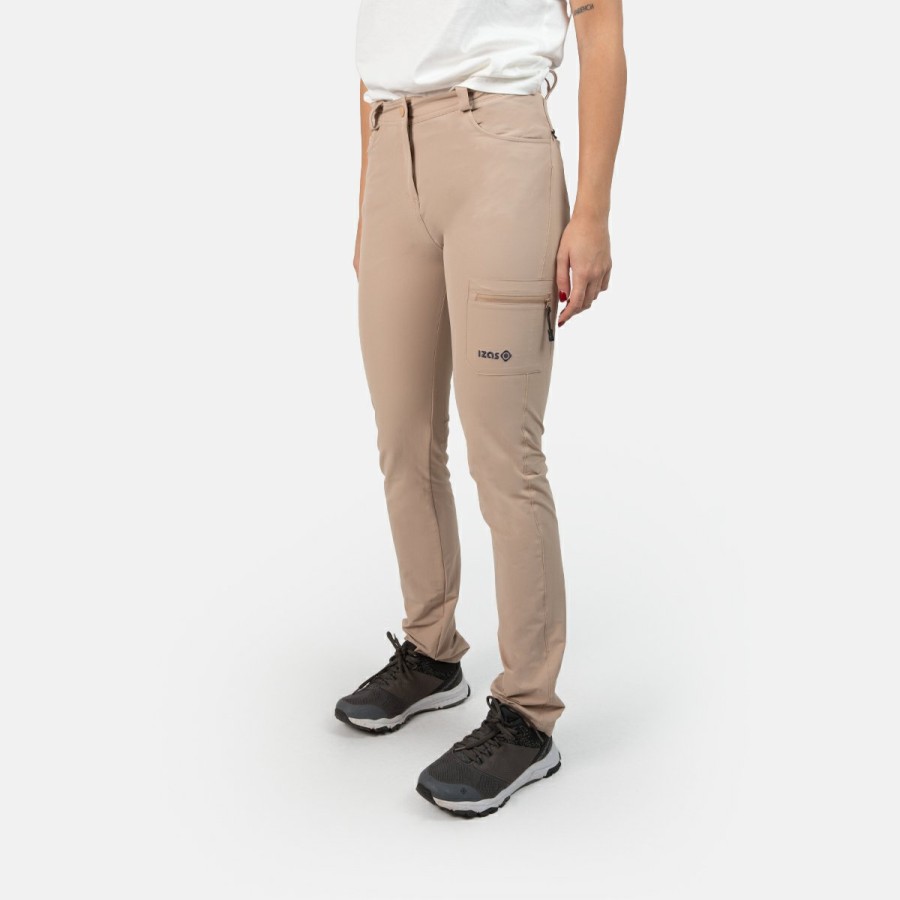 ACTIVIDAD Izas Trekking | Pantalon De Trekking Marron Mujer Lardy Long W