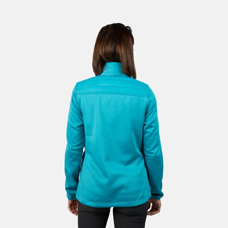 MUJER Izas Chaquetas de fibra | Chaqueta Polar Con Fibra Turquesa Pano W