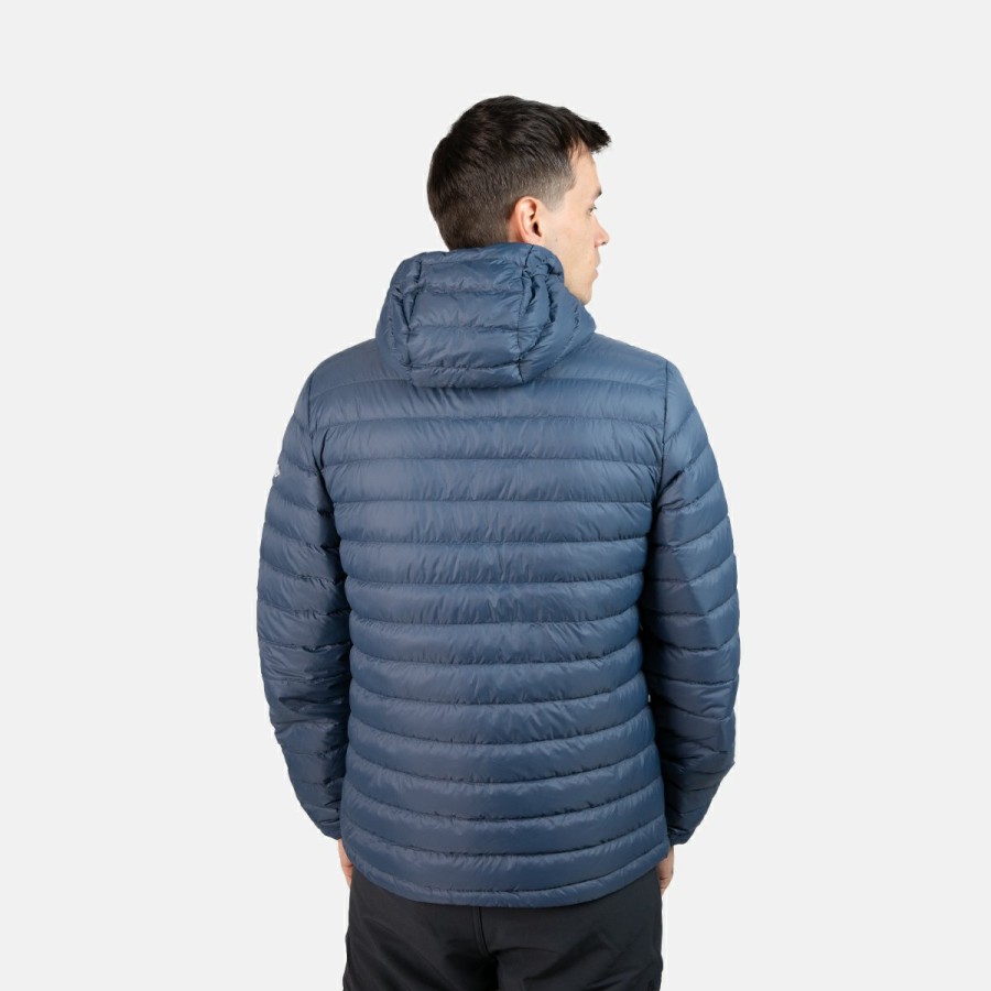 HOMBRE Izas Chaquetas de pluma & rellenas | Chaqueta De Pluma Azul Con Capucha Hombre Florenz M