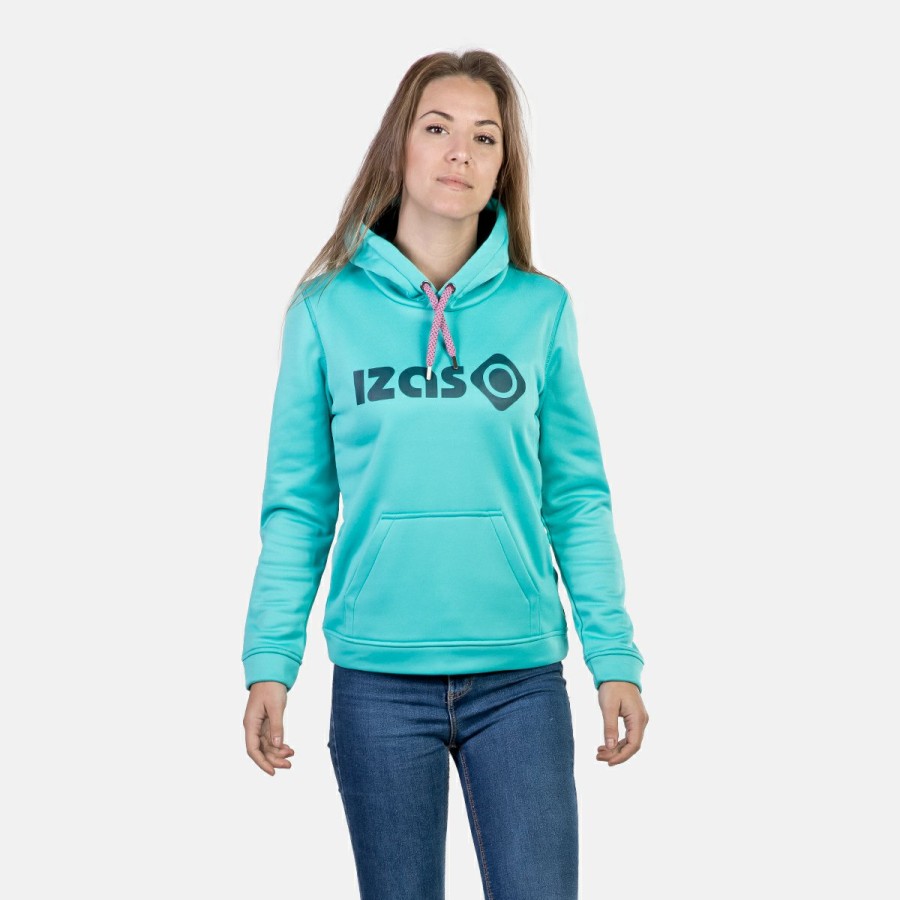 ACTIVIDAD Izas Trekking | Sudadera Deportiva Verde Mujer Duero W