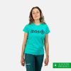 ACTIVIDAD Izas Trekking | Camiseta Mujer Verde Moran W