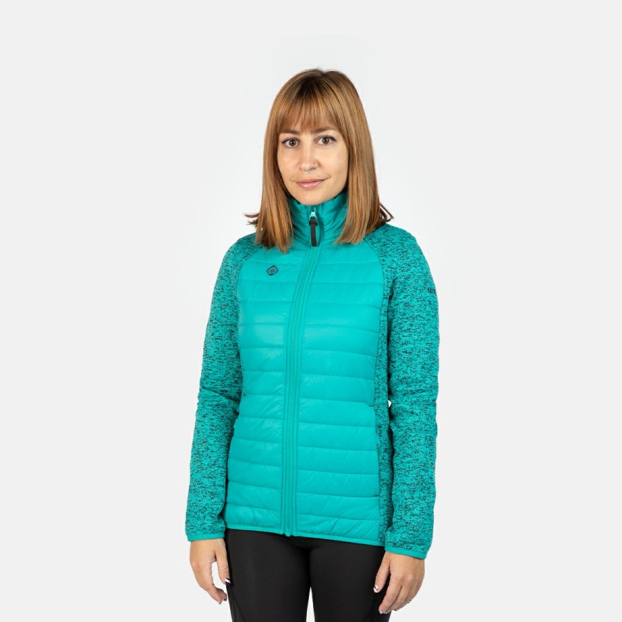 ACTIVIDAD Izas Trekking | Chaqueta Polar De Fibra Para Mujer Verde Noya W S/C