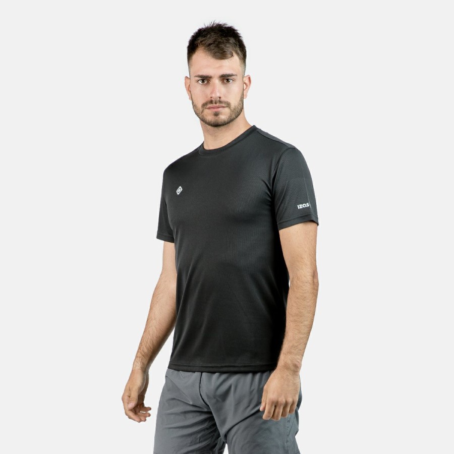 ACTIVIDAD Izas Activewear | Camiseta De Manga Corta Negra Hombre Creus M