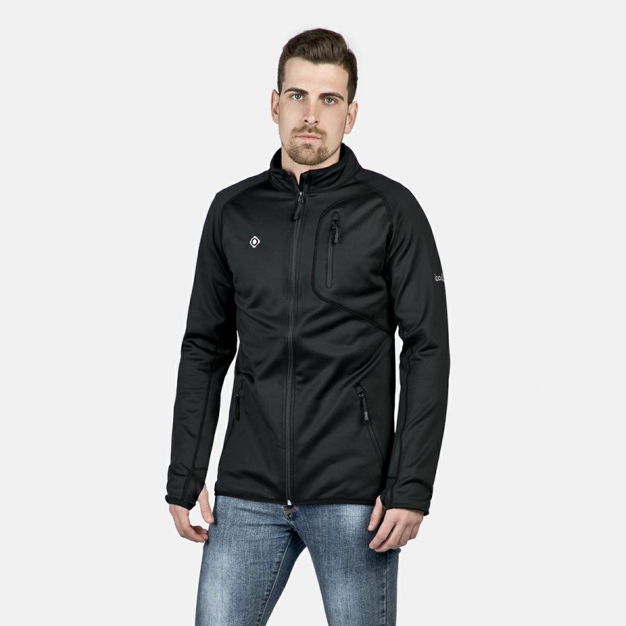 HOMBRE Izas Polares | Chaqueta Polar Stretch Negra Hombre Kanjut M