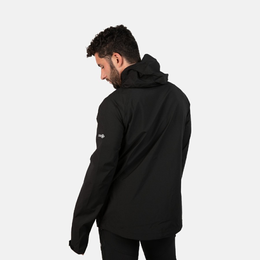 HOMBRE Izas Chaquetas impermeables | Chaqueta Impermeable Negra Hombre Neo