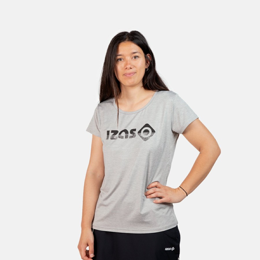 ACTIVIDAD Izas Lifestyle | Camiseta Mujer Gris Aria