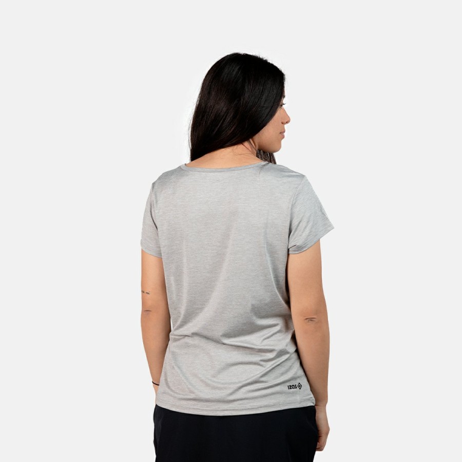 ACTIVIDAD Izas Lifestyle | Camiseta Mujer Gris Aria