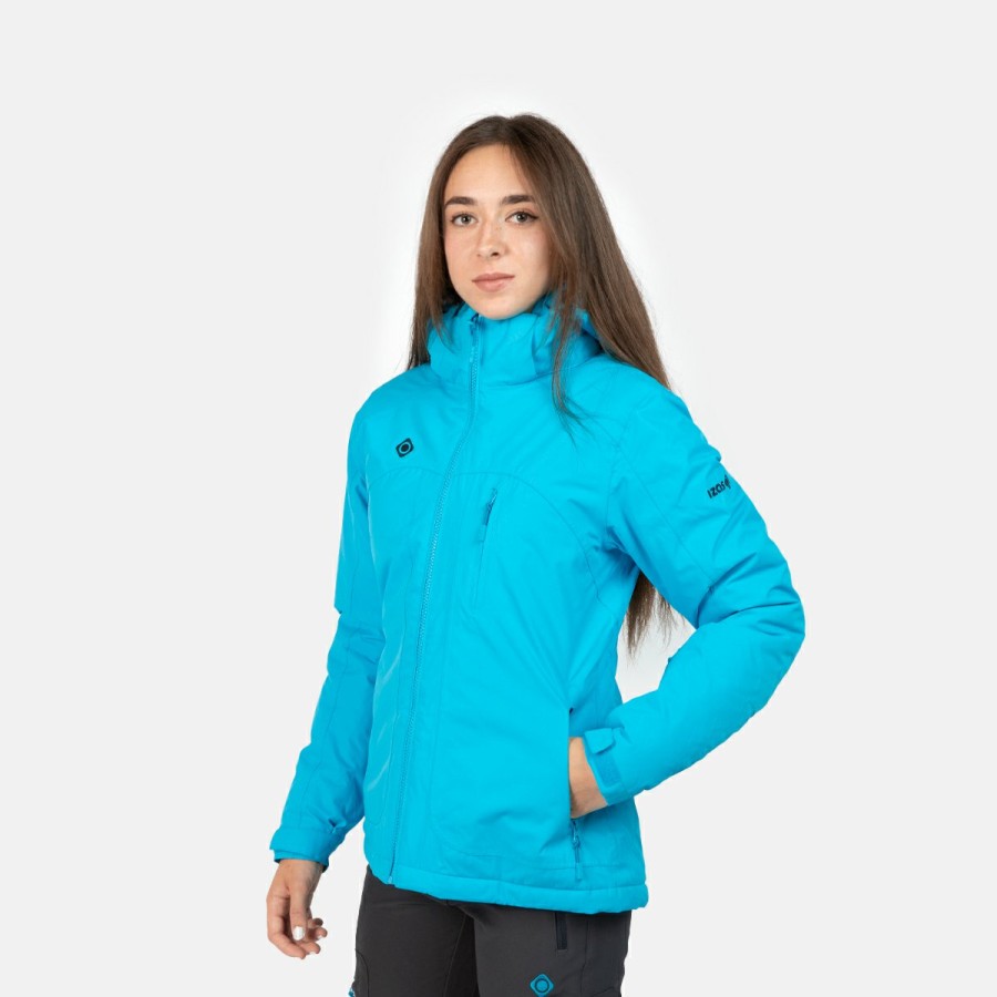 ACTIVIDAD Izas Trekking | Chaqueta Fibra Turquesa Mujer Naluns W