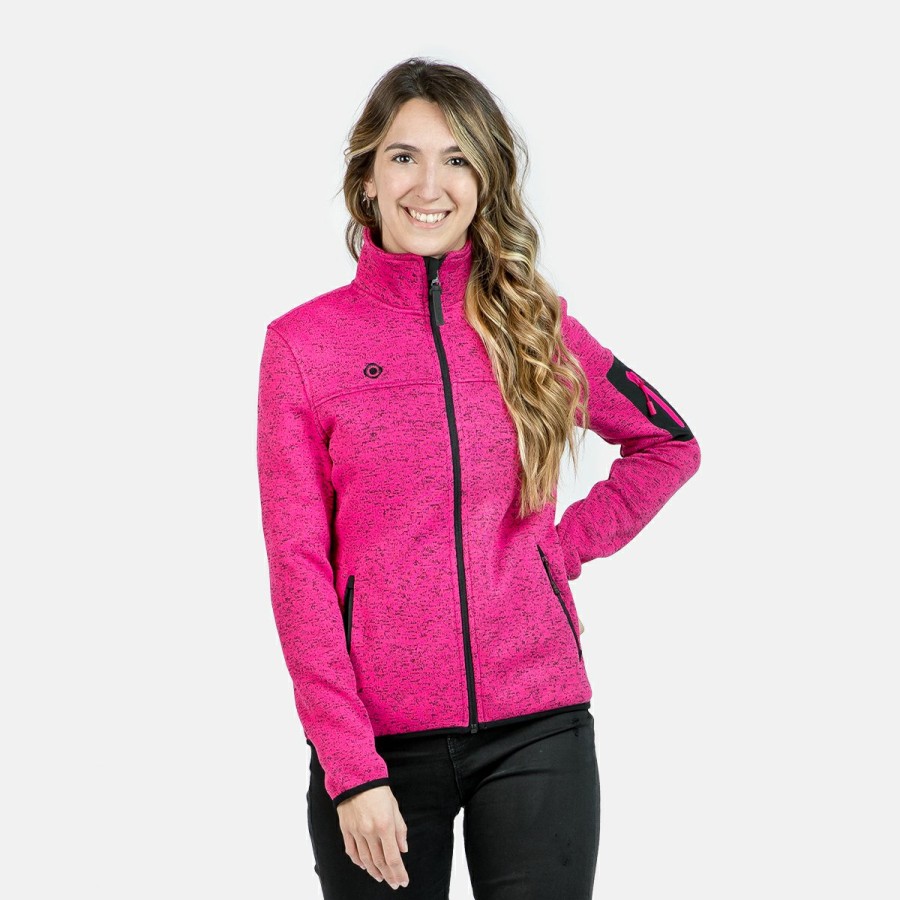 ACTIVIDAD Izas Trekking | Chaqueta Polar De Punto Fucsia Mujer Samaun W