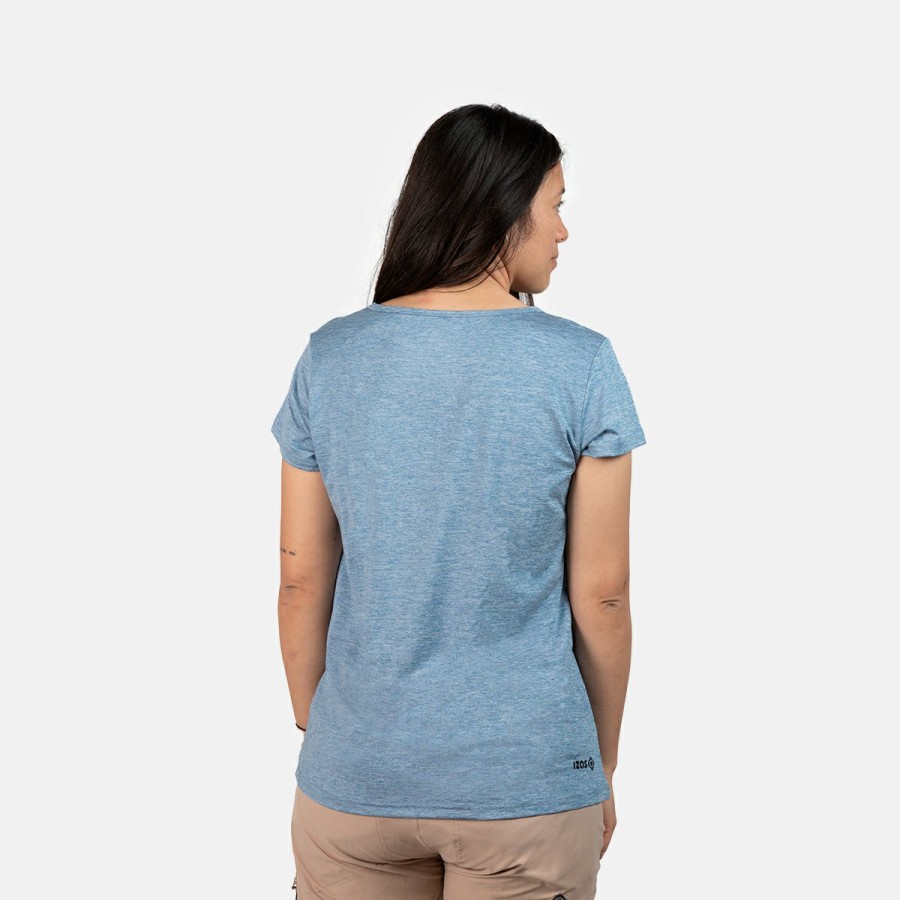 ACTIVIDAD Izas Lifestyle | Camiseta Mujer Azul Aria