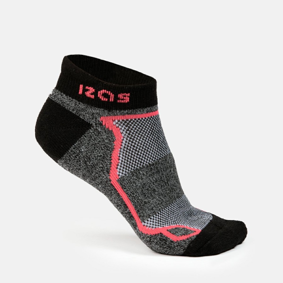 ACCESORIOS Izas Activewear | Calcetines Multideporte Unisex Negros Y Rosas Kun V3