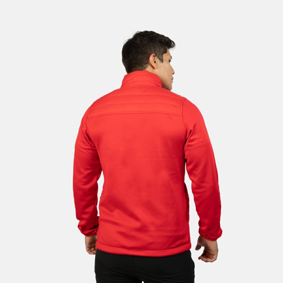 HOMBRE Izas Chaquetas de fibra | Chaqueta Polar Roja Pano M