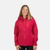 ACTIVIDAD Izas Rainwear | Chaqueta Impermeable Mujer Roja Karako W