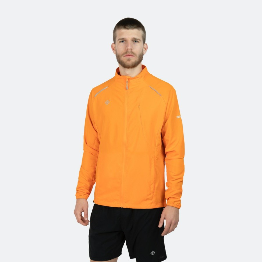 HOMBRE Izas Chaquetas para actividades al aire libre | Chaqueta De Running Naranja Hombre Brezel Ii